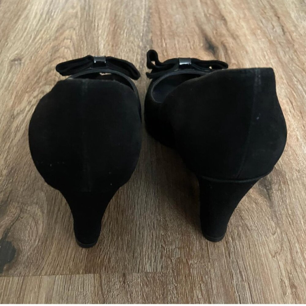 Stuart Weitzman Black Wedge - image 3